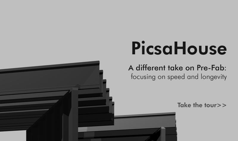 PicsaHouse - A different take on Pre-Fab: focusing on speed and longevity